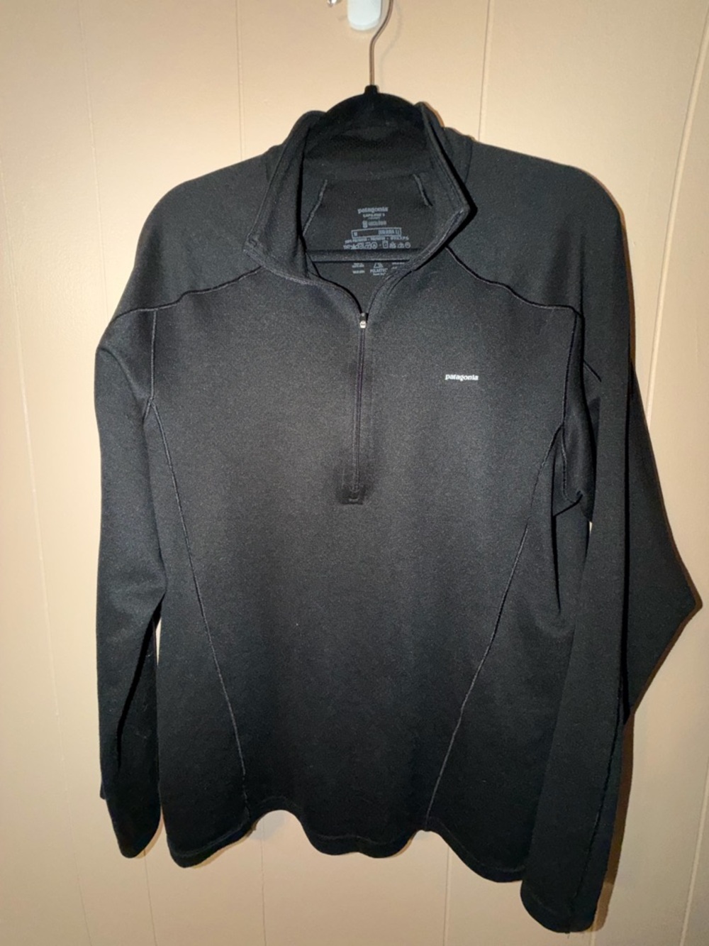 Patagonia Black Full-Zip Fleece Jacket